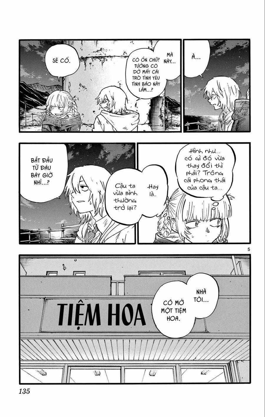 Yofukashi No Uta 157 trang 5