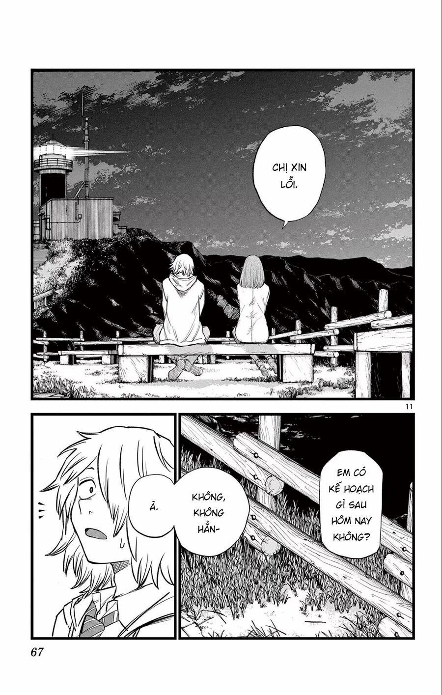 Yofukashi No Uta 163 trang 10