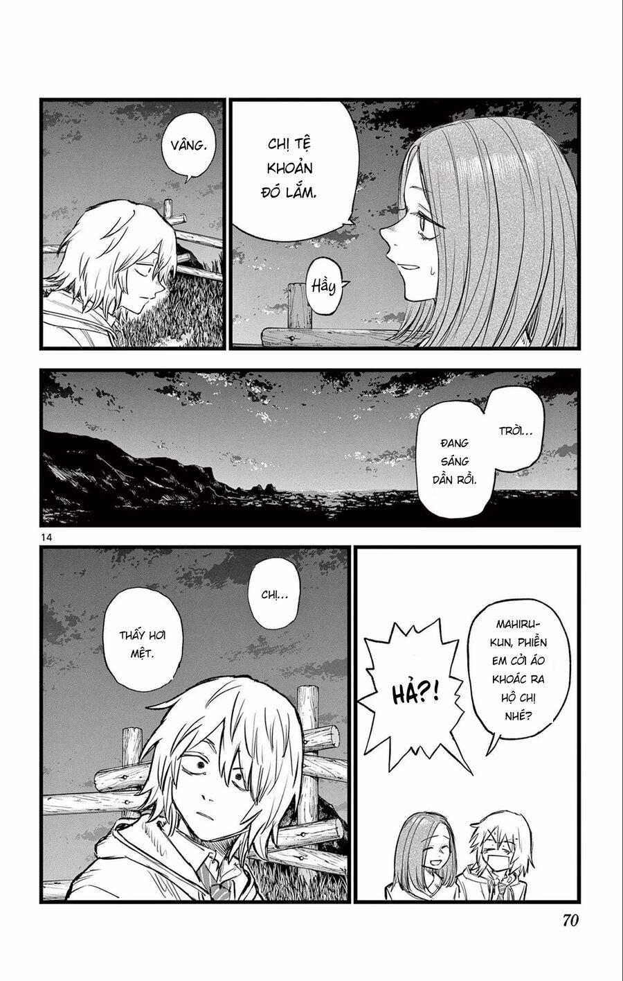 Yofukashi No Uta 163 trang 13