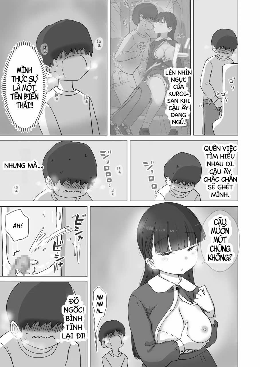 Yokou Bus Demo Kossori Nakadashi Sasete Kureru Classmate No Kuroi-San 1 trang 20