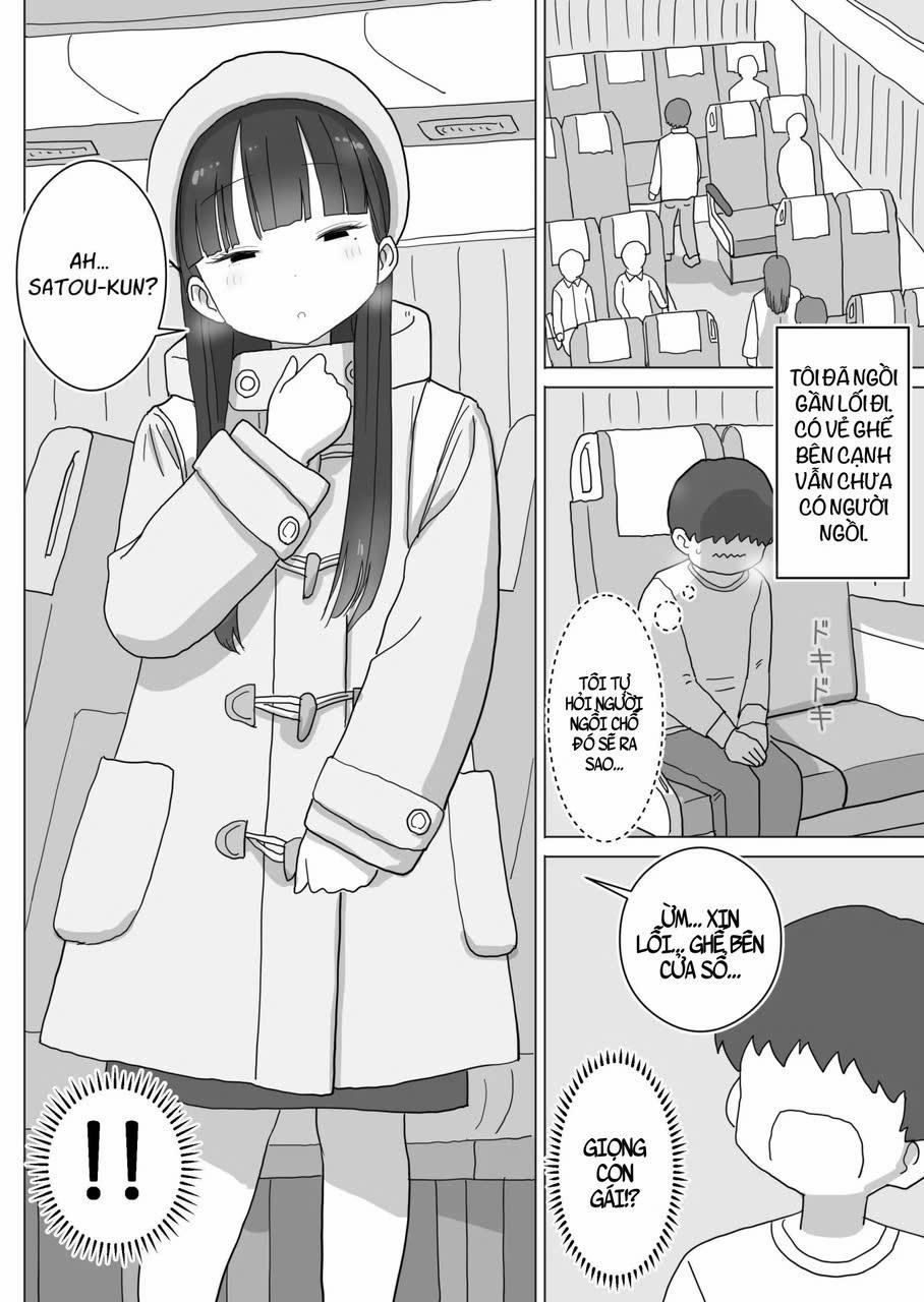 Yokou Bus Demo Kossori Nakadashi Sasete Kureru Classmate No Kuroi-San 1 trang 3