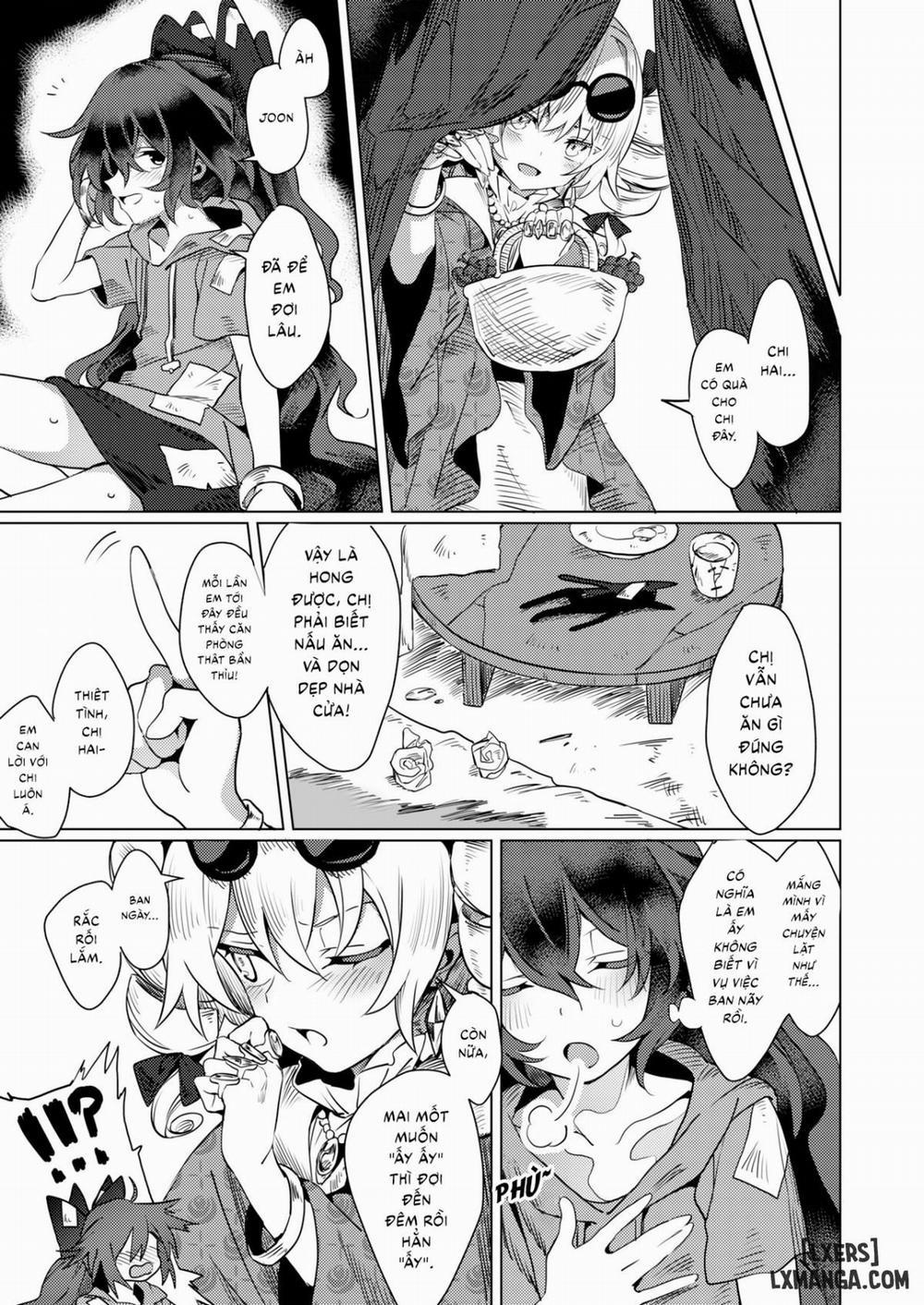 Yorigami Shimai no Erohon Oneshot trang 18