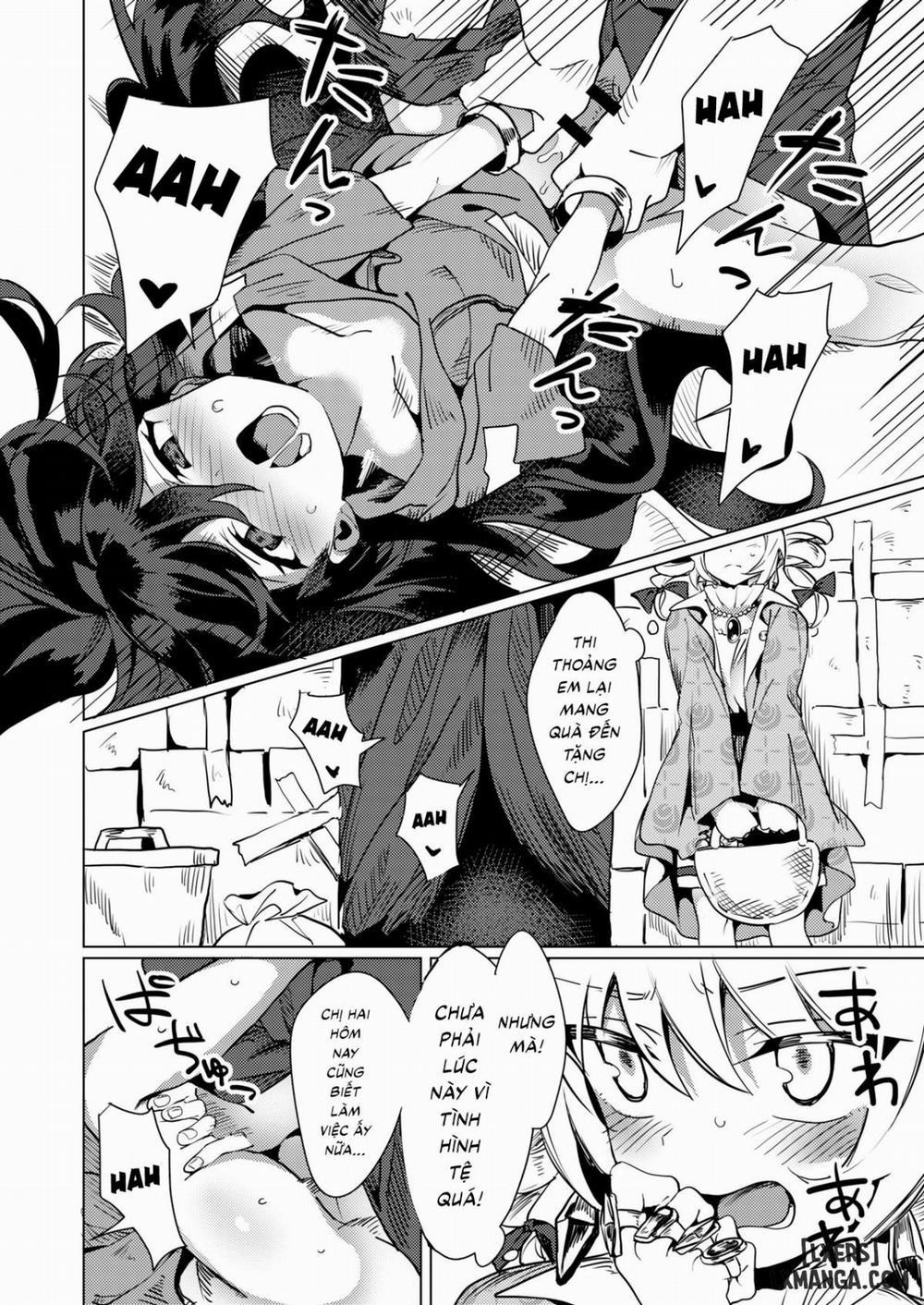 Yorigami Shimai no Erohon Oneshot trang 9