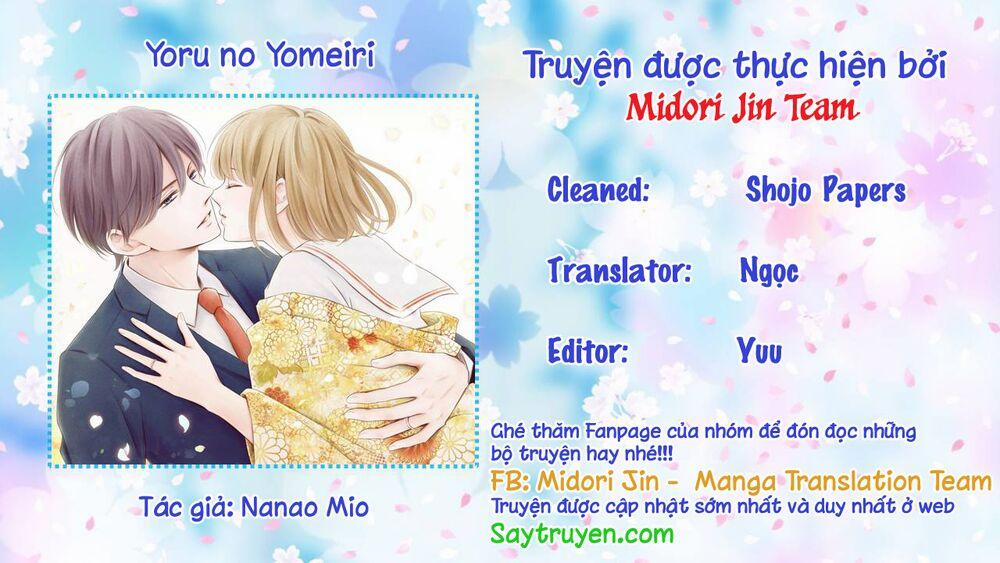 Yoru No Yomeiri 8 trang 1