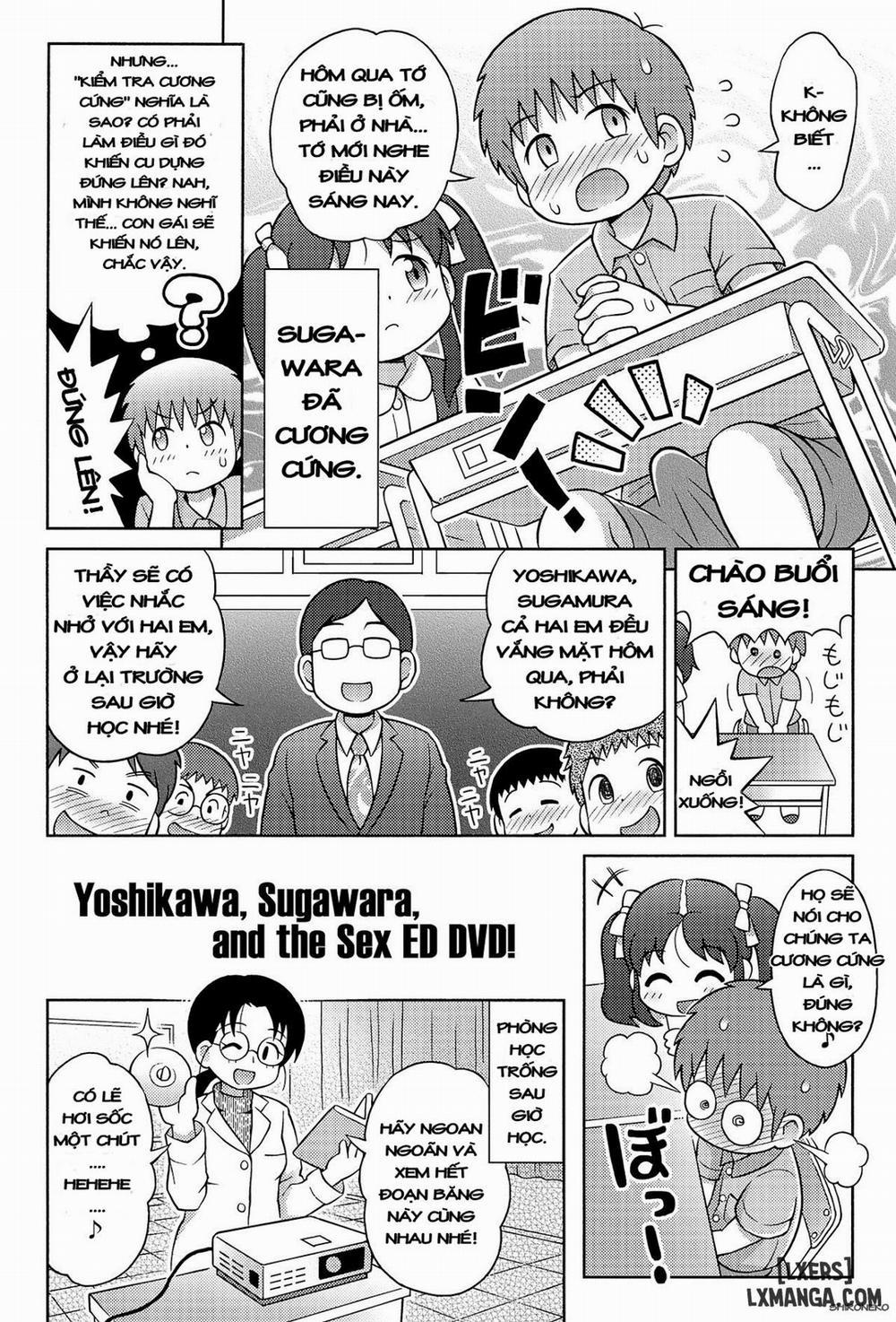 Yoshikawa, Sugawara, and the Sex ED DVD Oneshot trang 2