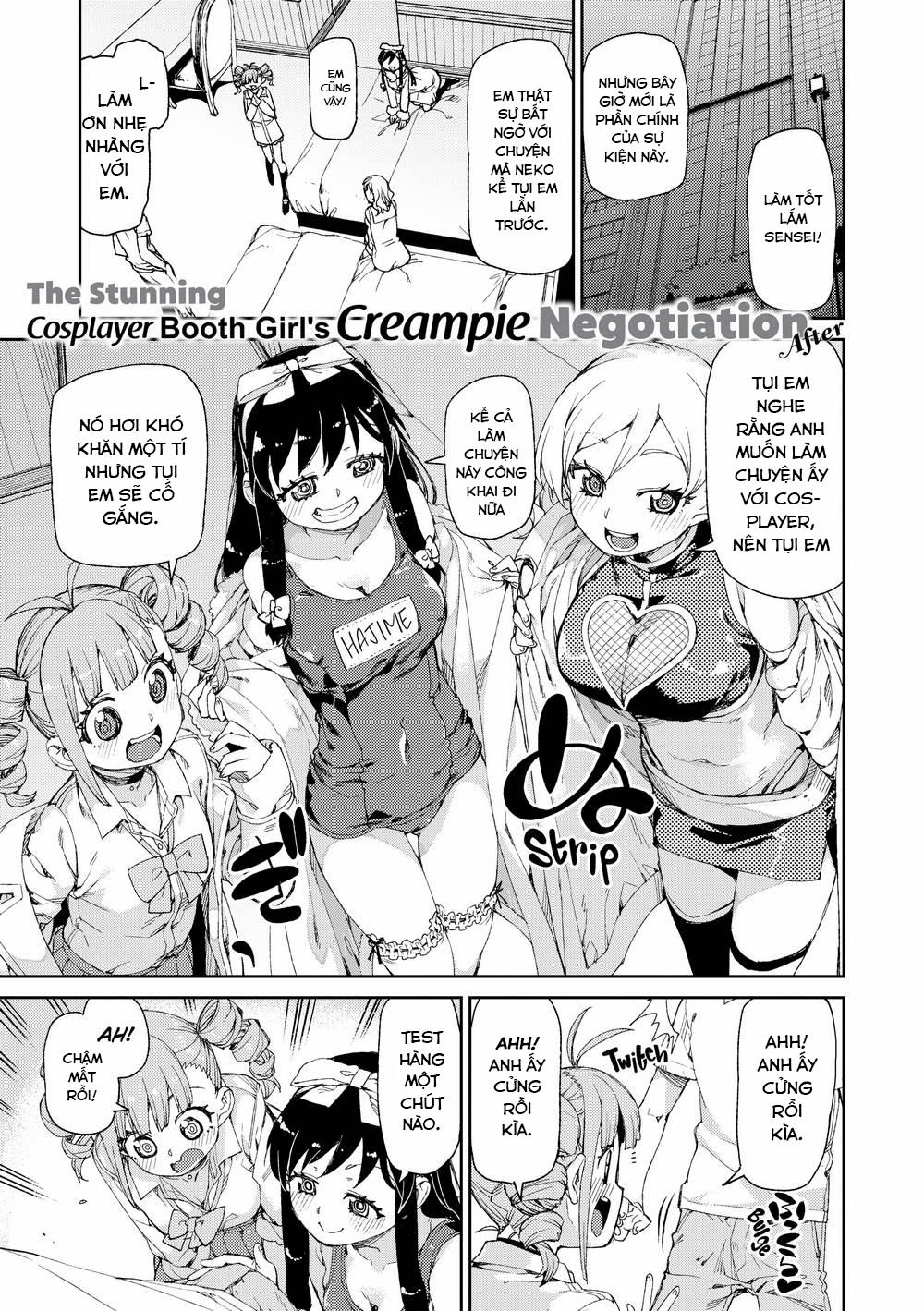 You'll Be Crazy About Me! The stunning cosplayer booth girls Creampie Negotiation (Hậu 0 0 trang 1