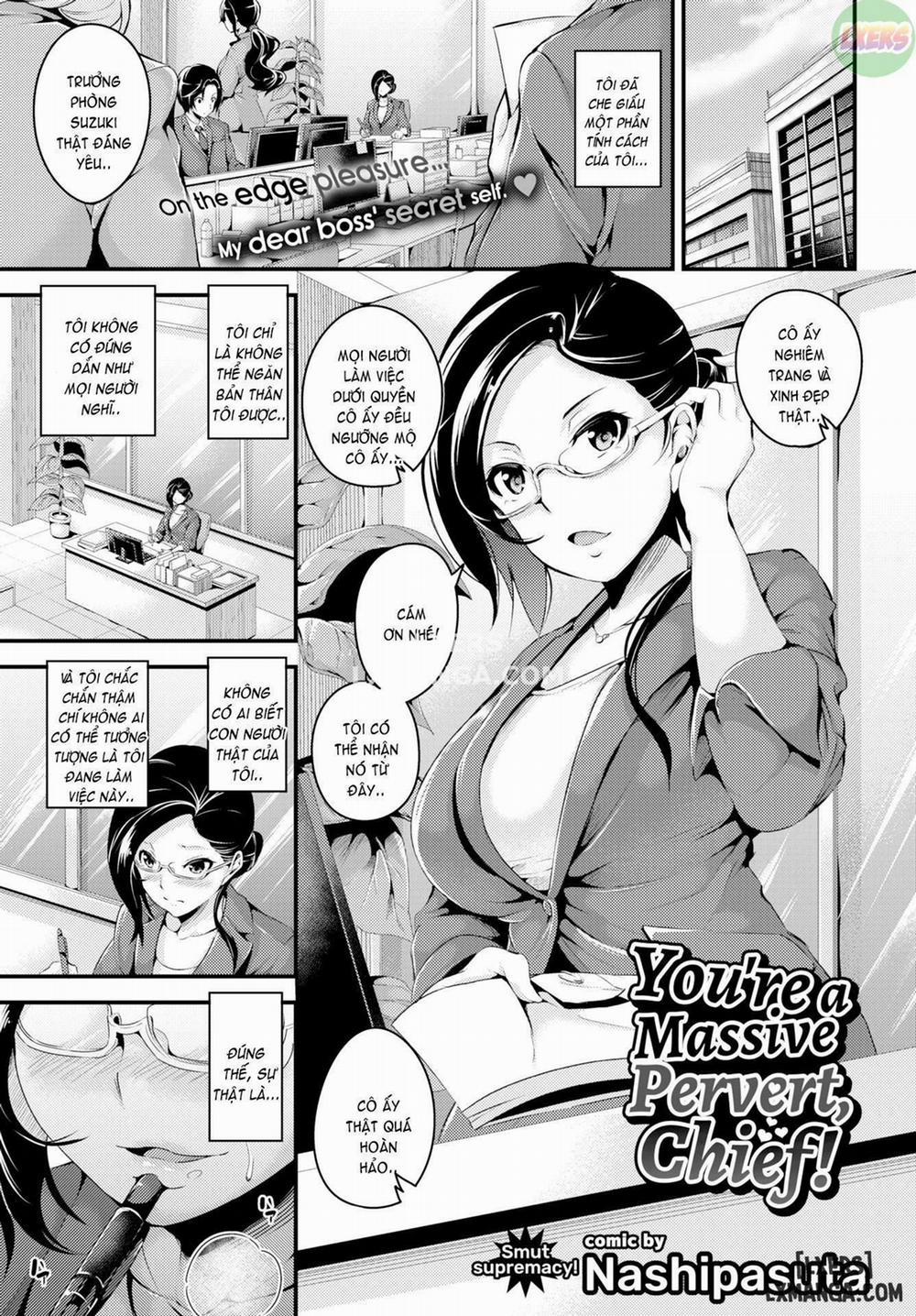 You’re a Massive Pervert, Chief! Oneshot trang 0
