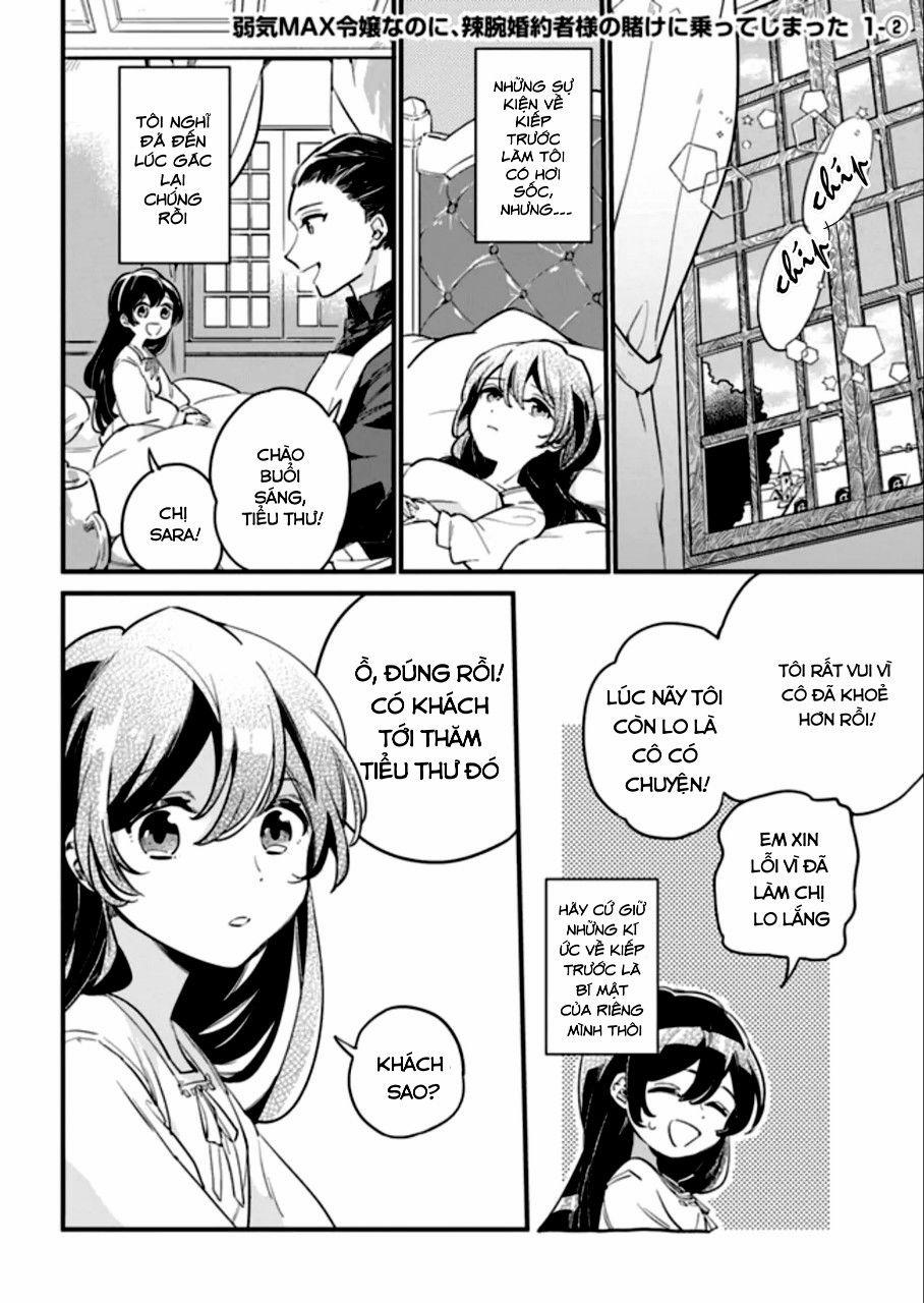 Yowaki Max Reijou Nanoni, Ratsuwan Konyakusha-Sama No Kake Ni Notte Shimatta Even Though 1.2 trang 0