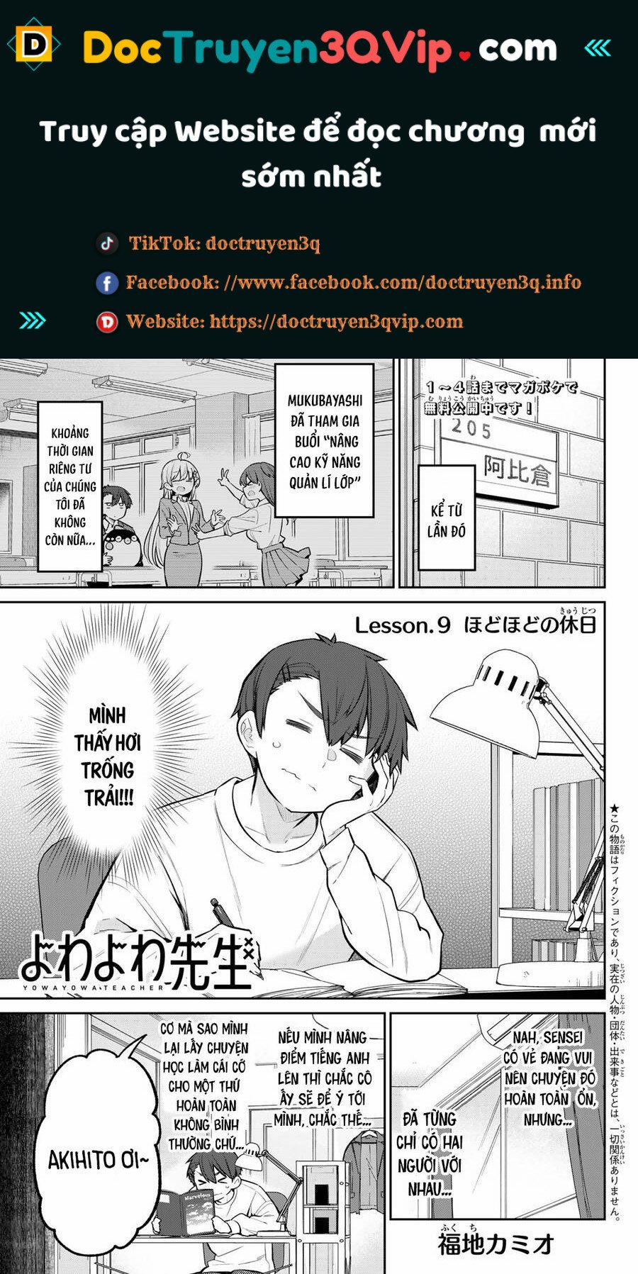Yowayowa-Sensei 9 trang 0