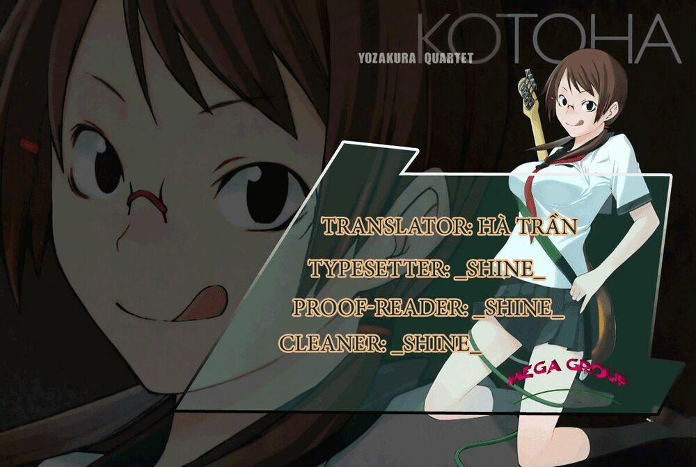 Yozakura Quartet 1 trang 0