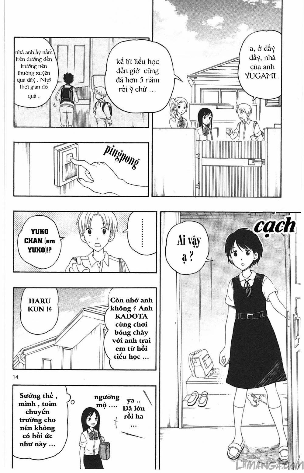 Yugami-Kun Ni Wa Tomodachi Ga Inai Manga 11 trang 14