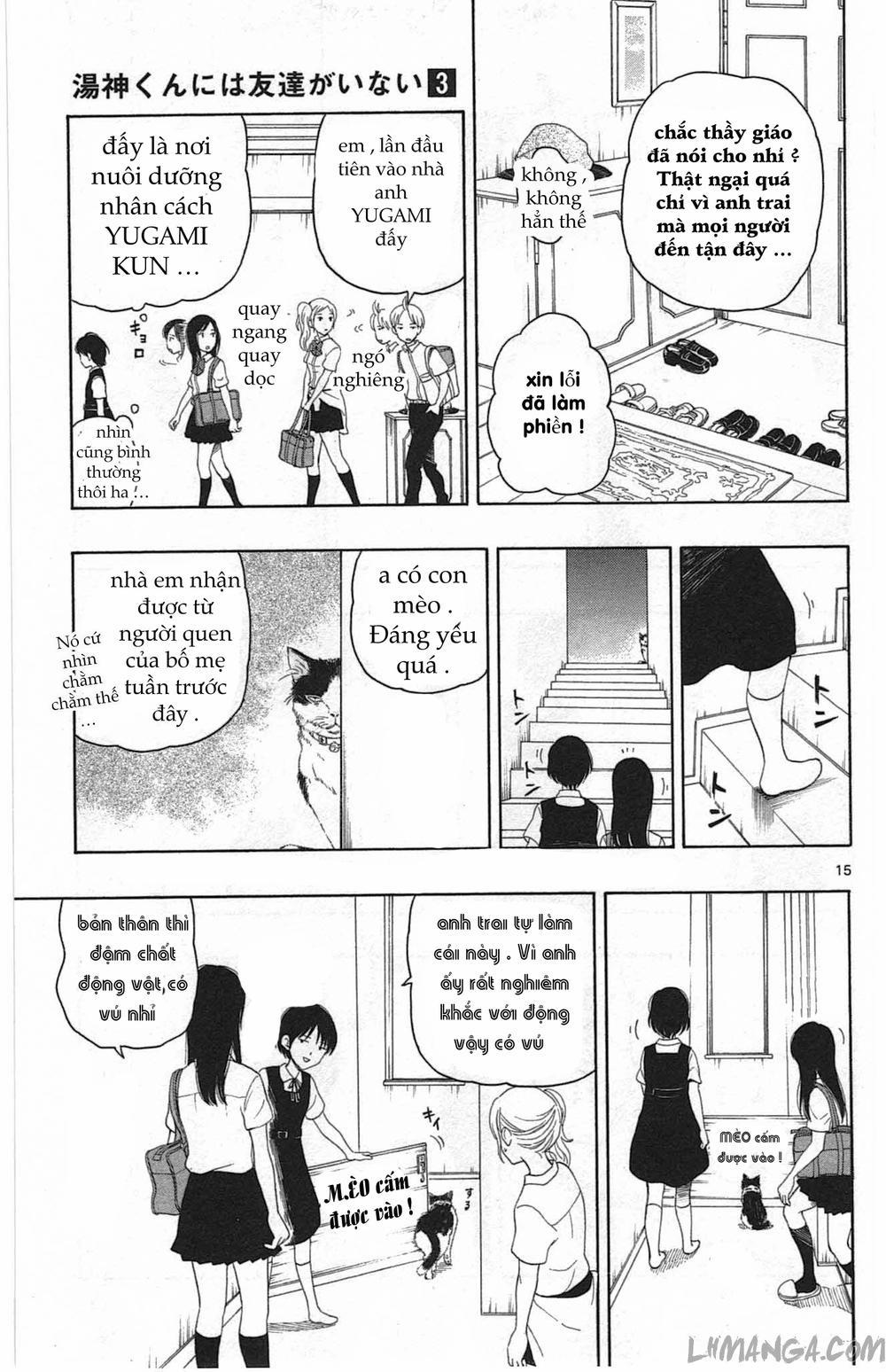 Yugami-Kun Ni Wa Tomodachi Ga Inai Manga 11 trang 15