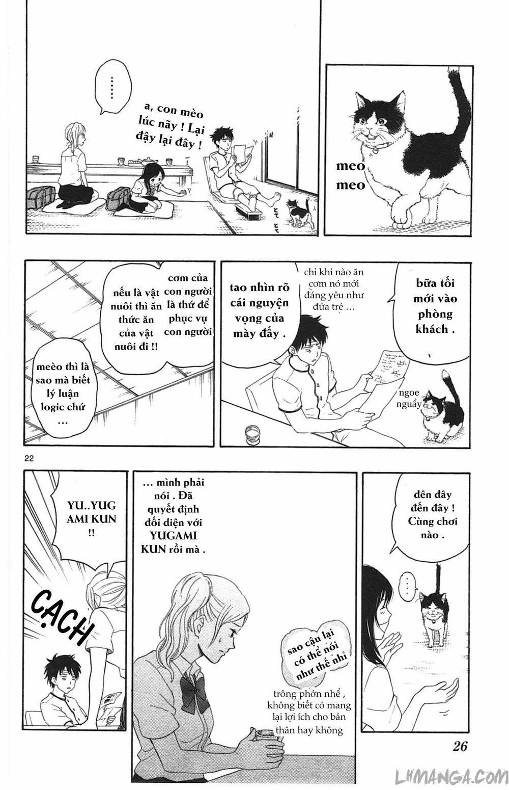 Yugami-Kun Ni Wa Tomodachi Ga Inai Manga 11 trang 22