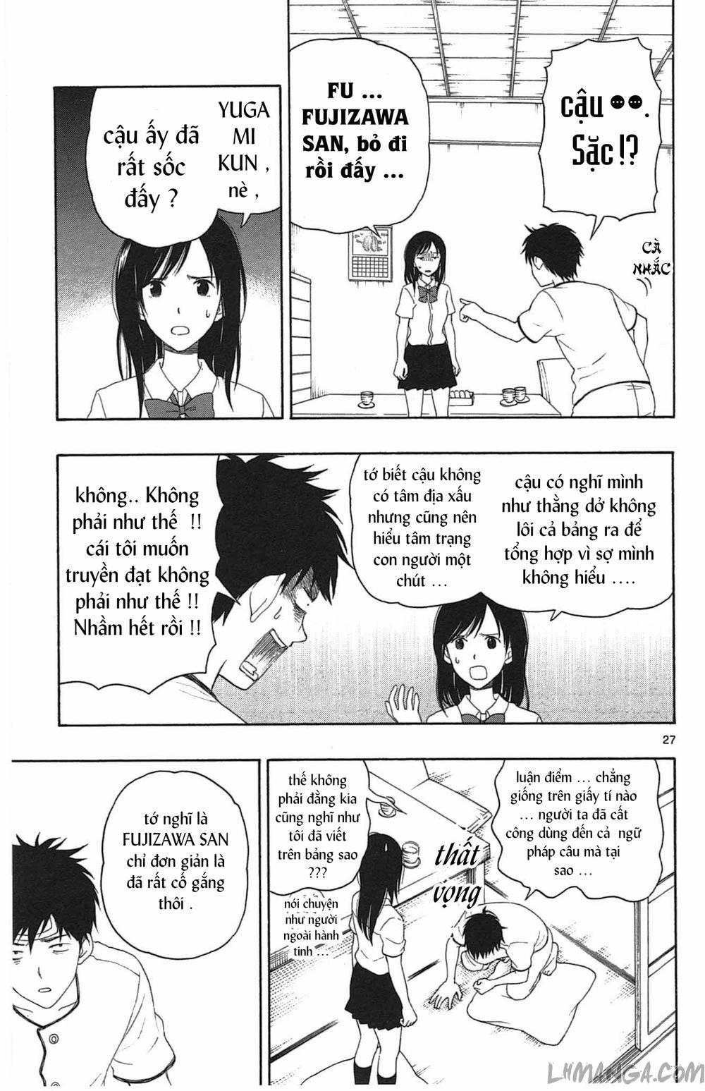 Yugami-Kun Ni Wa Tomodachi Ga Inai Manga 11 trang 27