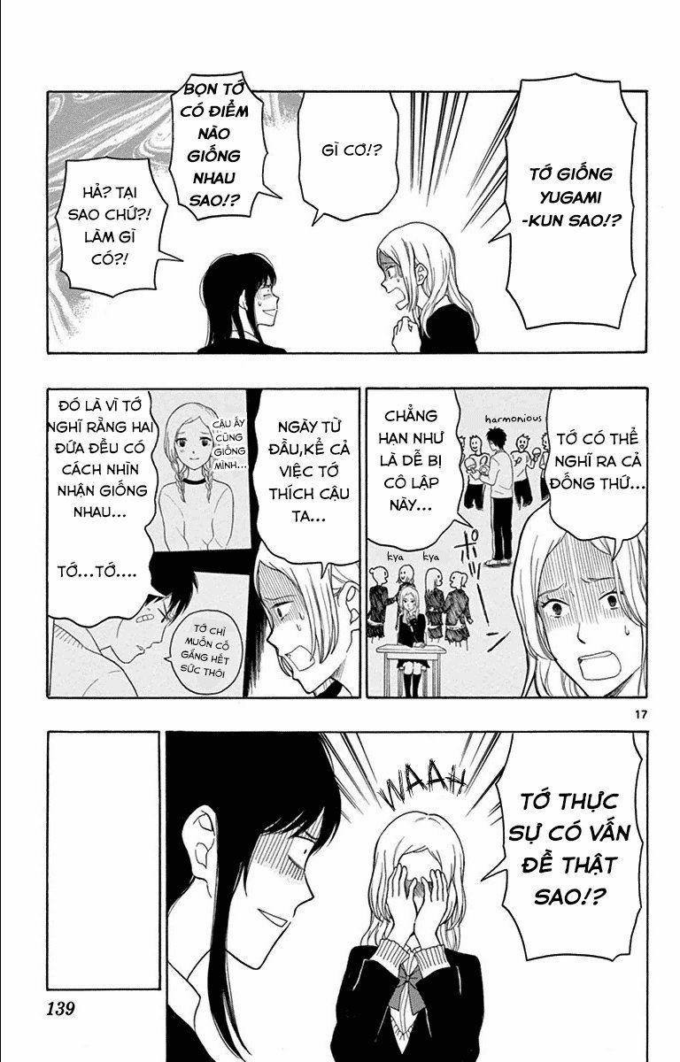 Yugami-Kun Ni Wa Tomodachi Ga Inai Manga 21 trang 17