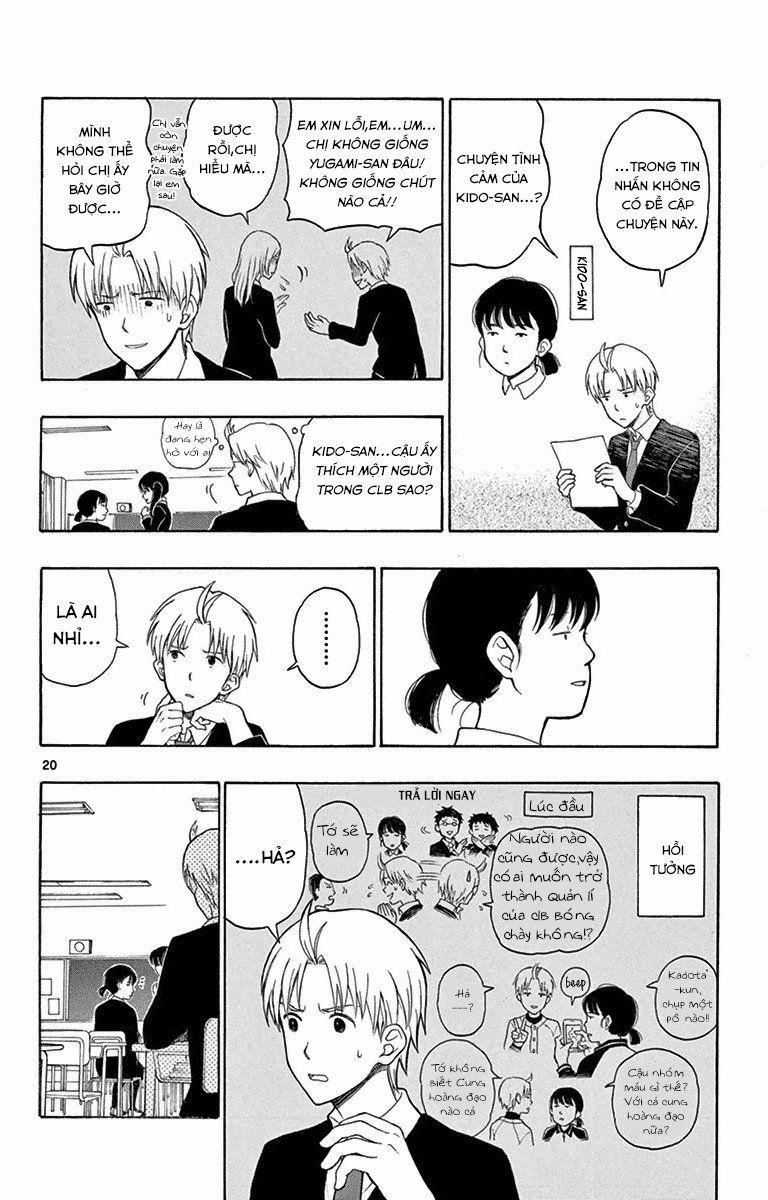 Yugami-Kun Ni Wa Tomodachi Ga Inai Manga 21 trang 20