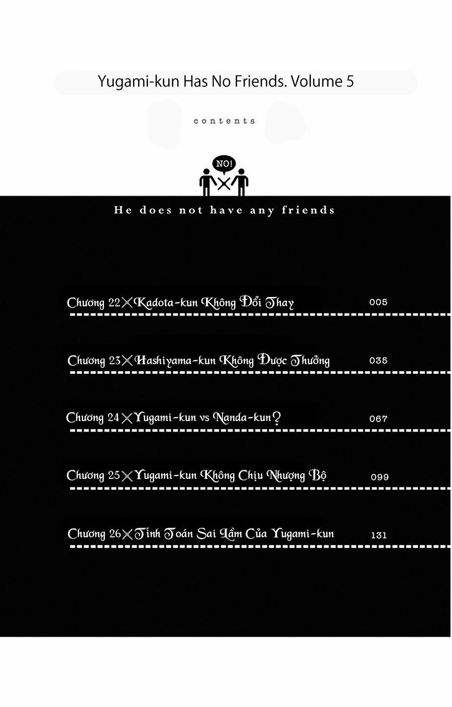 Yugami-Kun Ni Wa Tomodachi Ga Inai Manga 22 trang 3