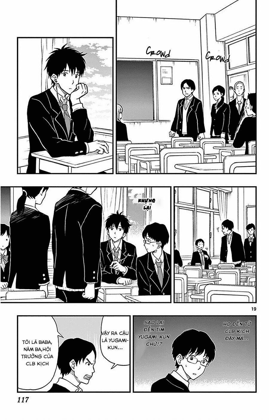 Yugami-Kun Ni Wa Tomodachi Ga Inai Manga 25 trang 19