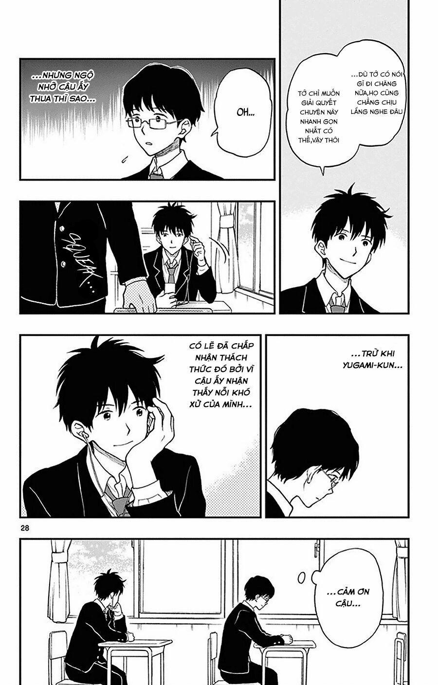 Yugami-Kun Ni Wa Tomodachi Ga Inai Manga 25 trang 28