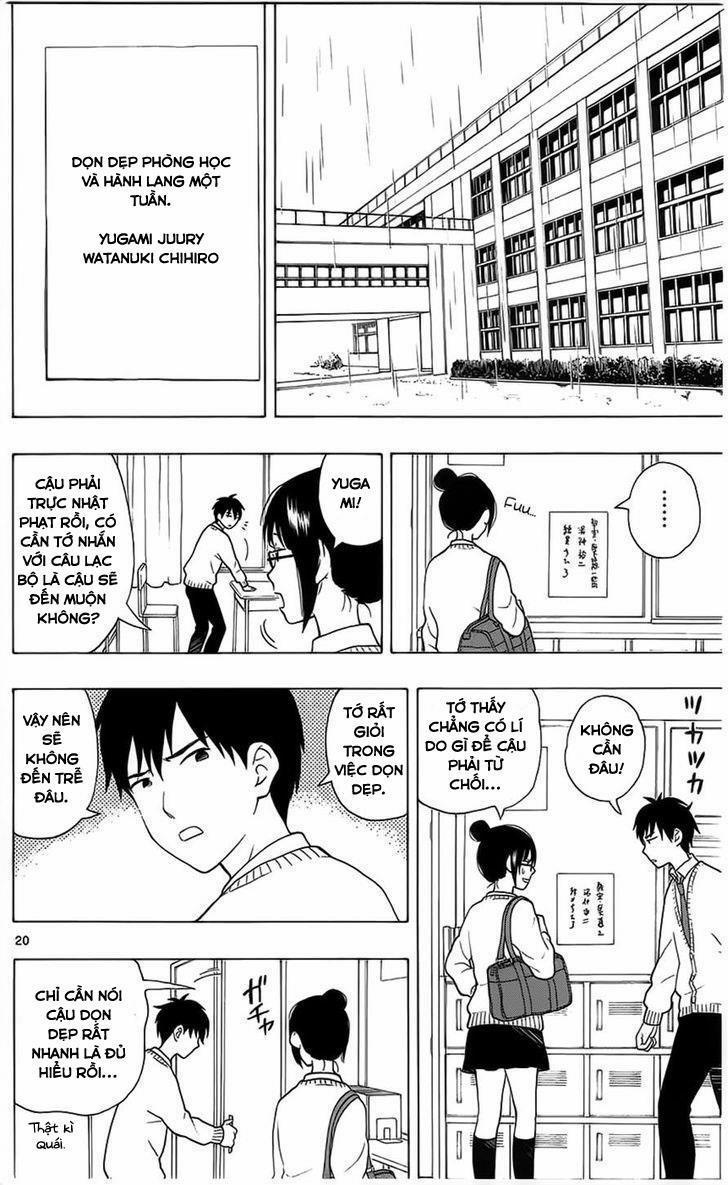 Yugami-Kun Ni Wa Tomodachi Ga Inai Manga 3 trang 19