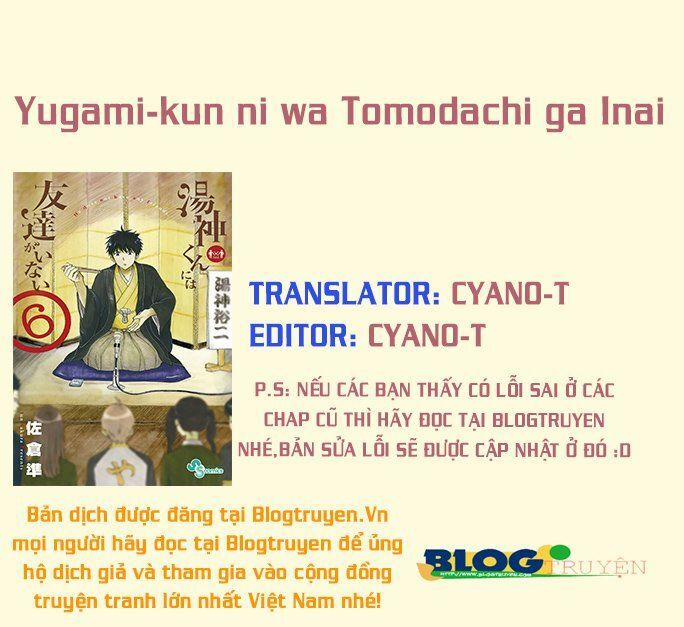 Yugami-Kun Ni Wa Tomodachi Ga Inai Manga 30 trang 0