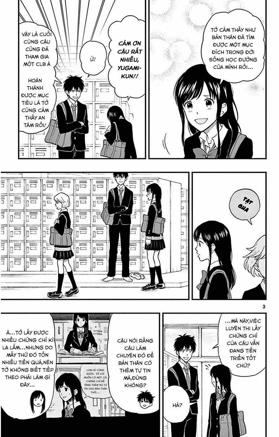 Yugami-Kun Ni Wa Tomodachi Ga Inai Manga 30 trang 3