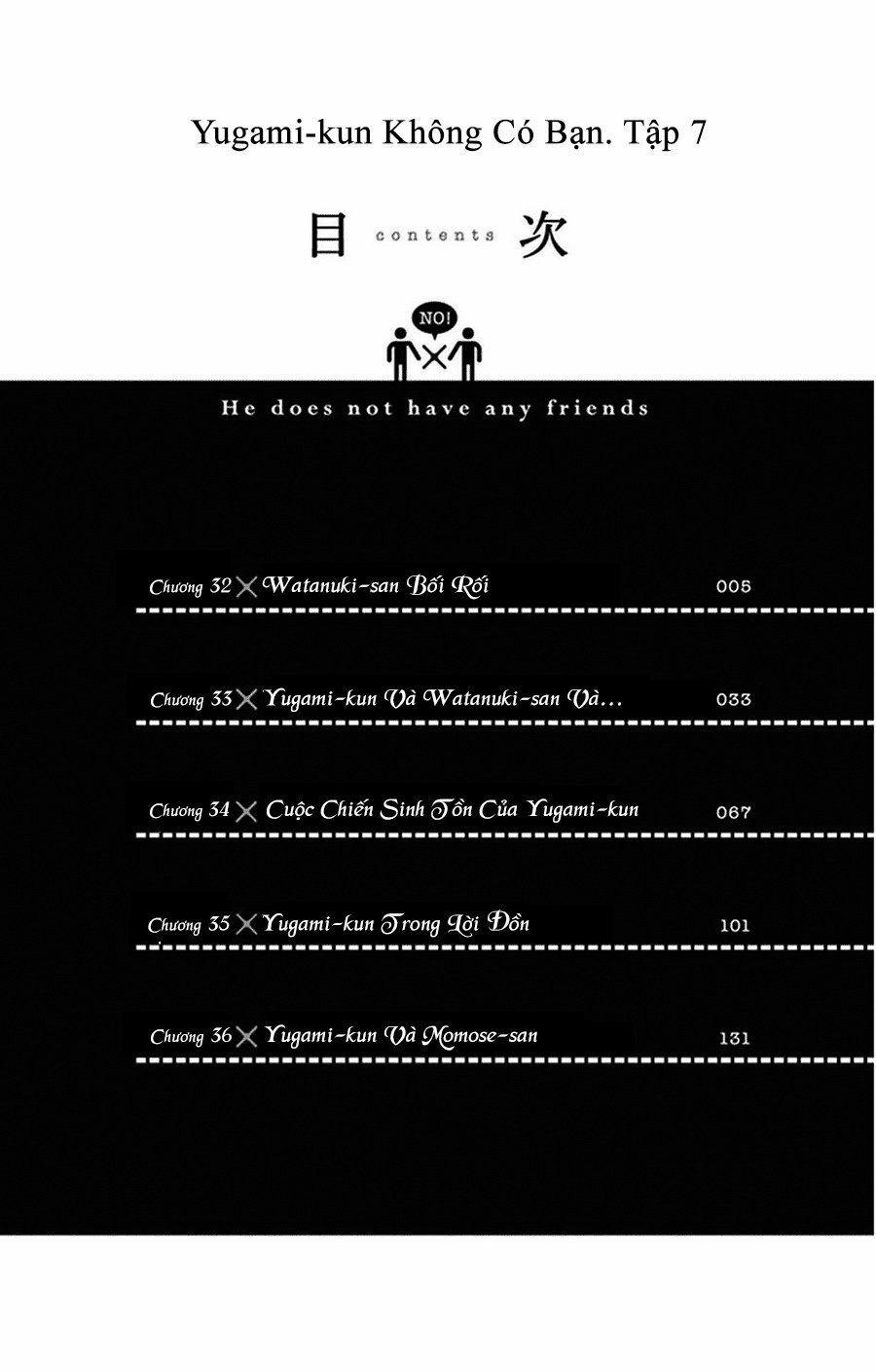 Yugami-Kun Ni Wa Tomodachi Ga Inai Manga 32 trang 3