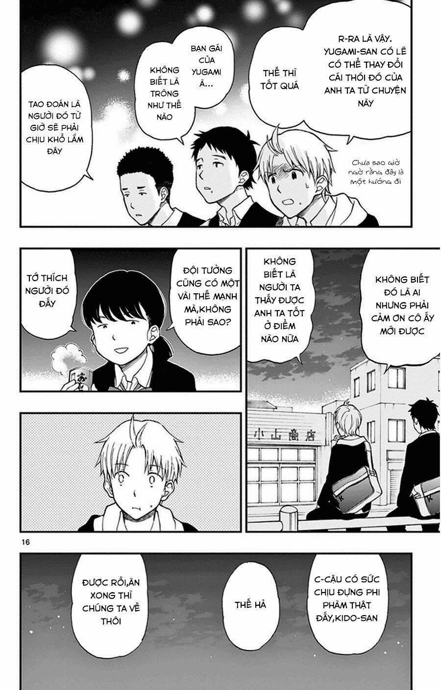 Yugami-Kun Ni Wa Tomodachi Ga Inai Manga 36 trang 16