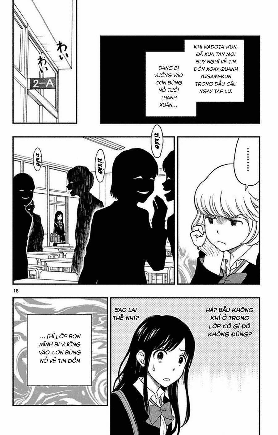 Yugami-Kun Ni Wa Tomodachi Ga Inai Manga 36 trang 18