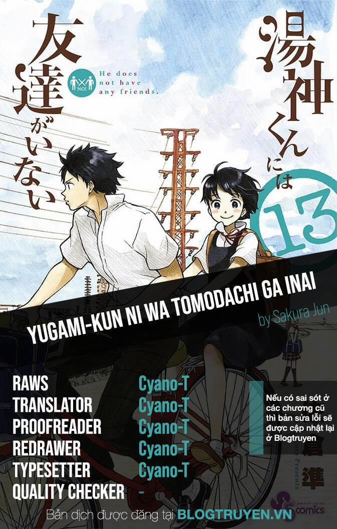 Yugami-Kun Ni Wa Tomodachi Ga Inai Manga 62 trang 0