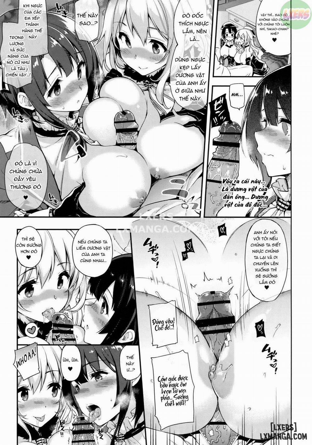 Yurufuwa Juujun Atago to Takao Oneshot trang 9