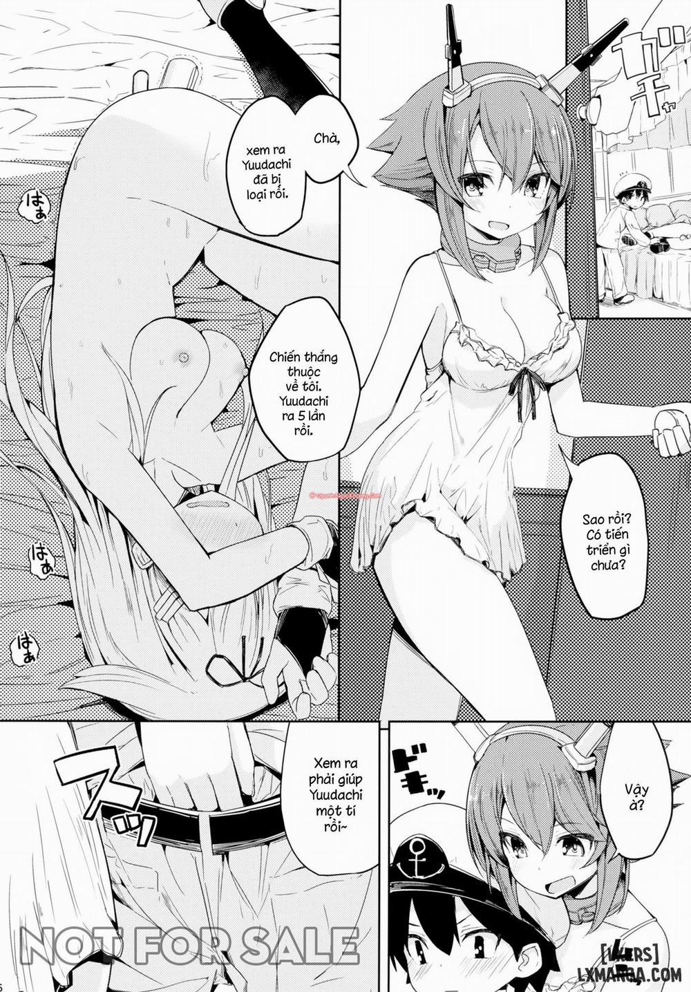 Yuudachi to Teitoku ga H de Kenka Oneshot trang 16