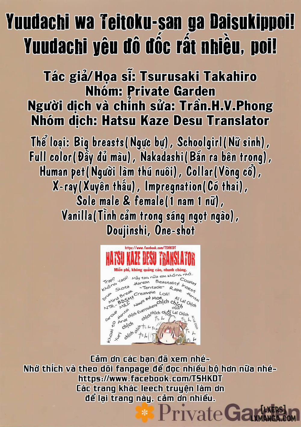 Yuudachi wa Teitoku-san ga Daisukippoi Oneshot trang 17