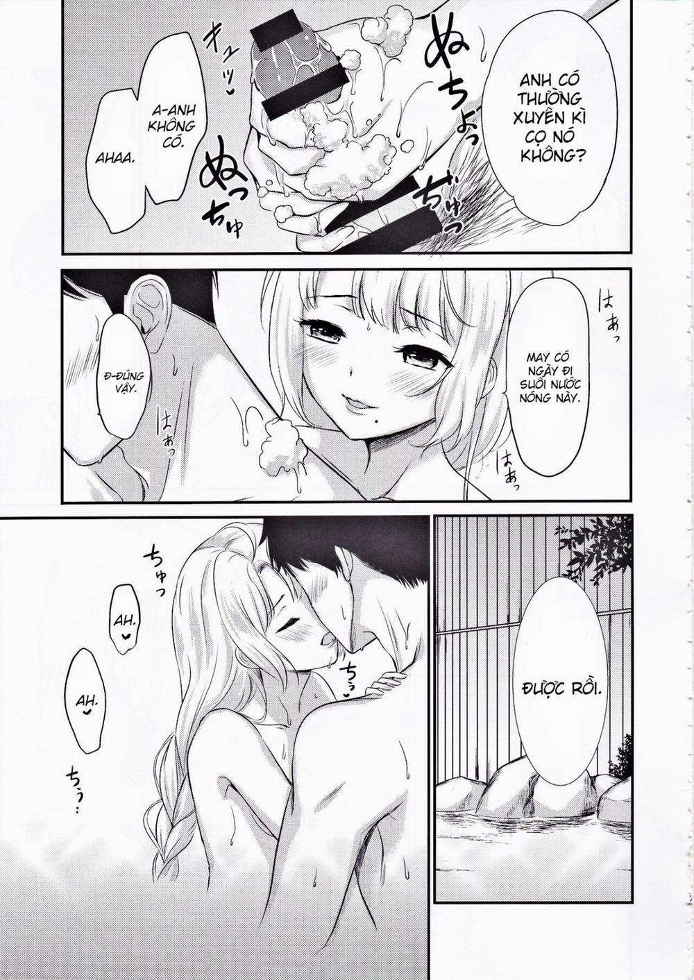 Yuugumo to Futarikiri no Rotenburo Oneshot trang 6