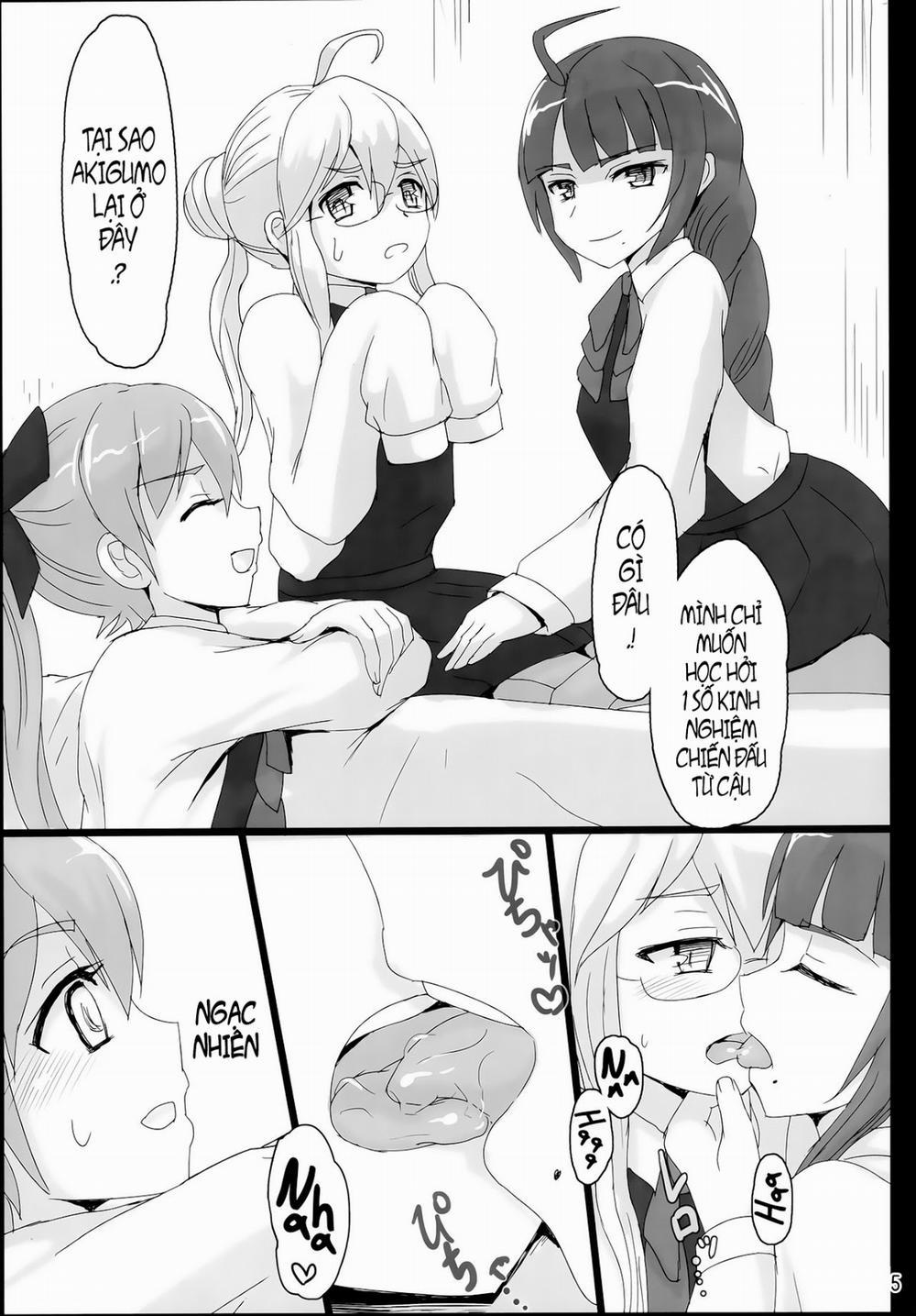 Yuugumo to Makigumo to Akigumo (Kantai Collection) 1shot trang 4