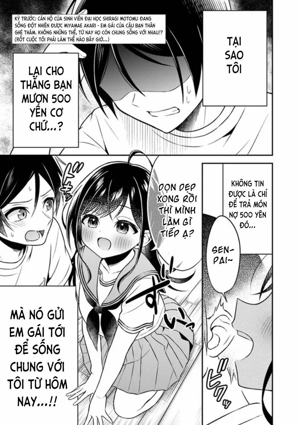 Yuujin Ni 500 Yen Kashitara Shakkin No Kata Ni Imouto Wo Yokoshitekita No Dakeredo, Ore Wa Ittai Dou 2 trang 1