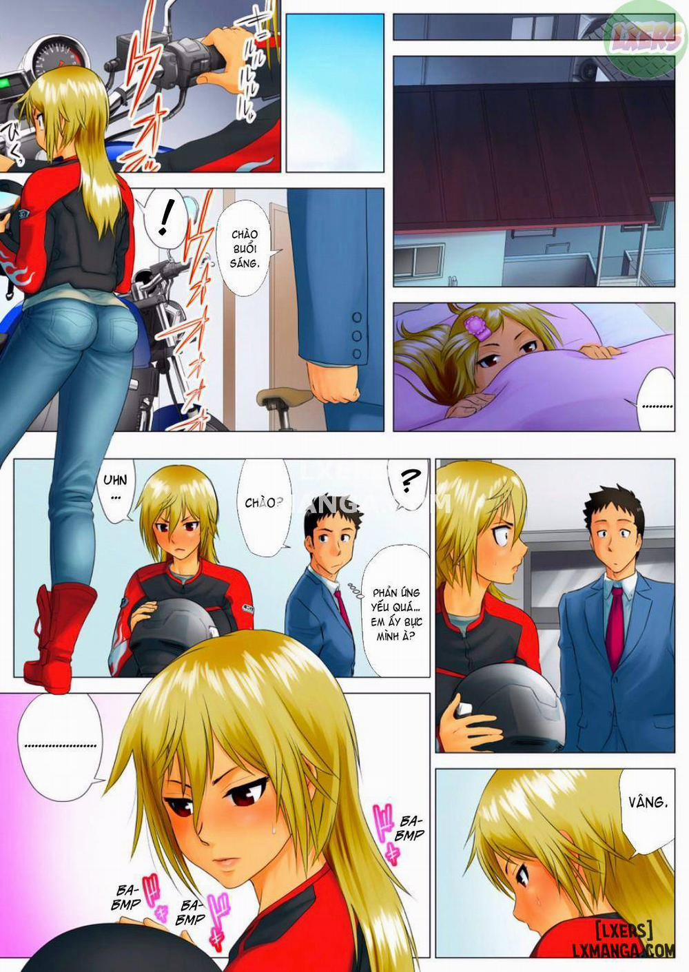 Yuuka - Tonari no Kinpatsu Musume Oneshot trang 17