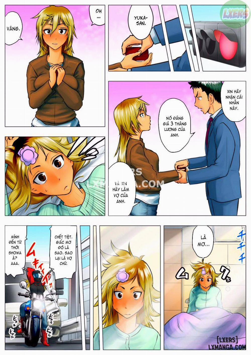 Yuuka - Tonari no Kinpatsu Musume Oneshot trang 18