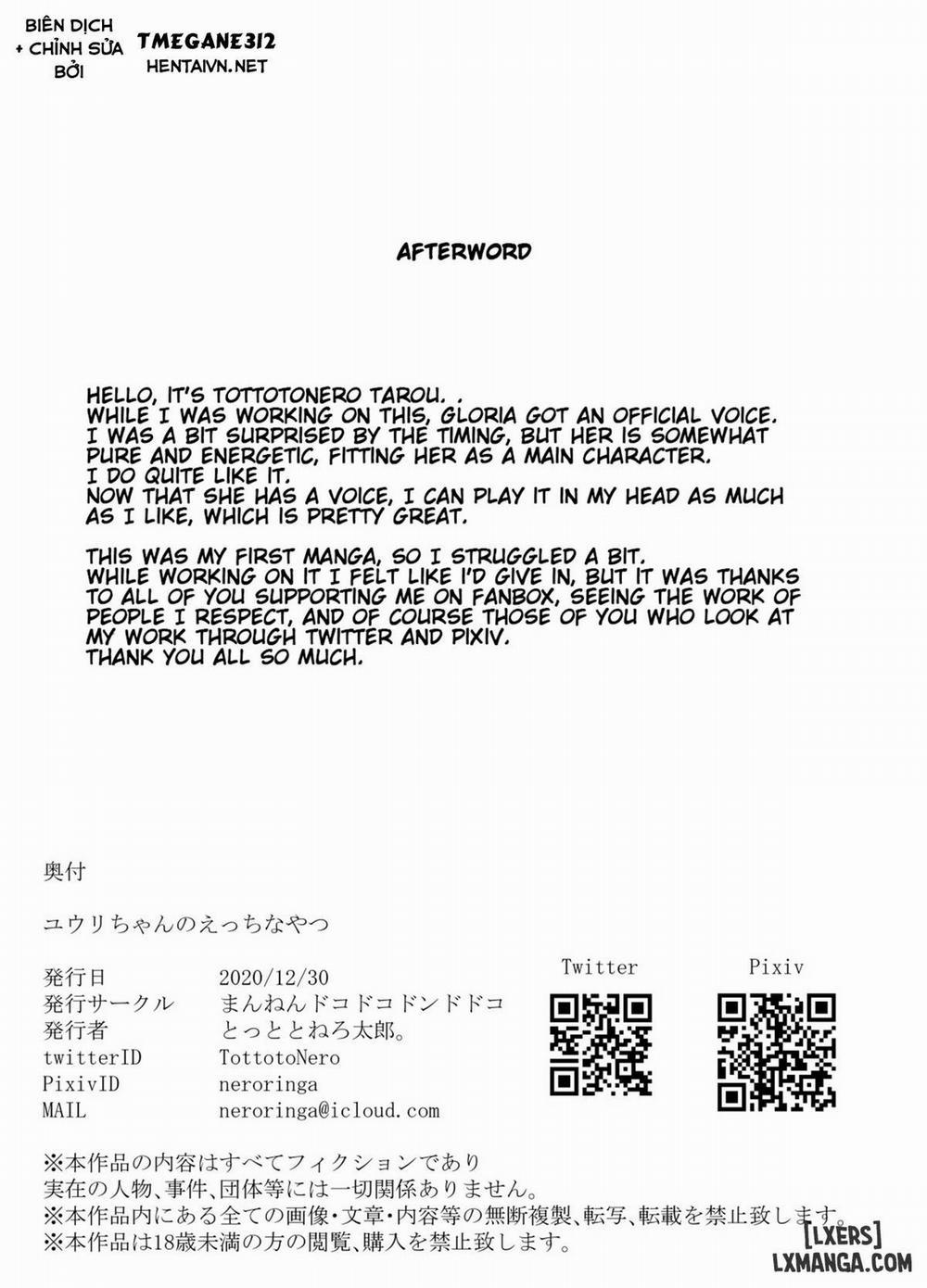 Yuuri-chan no Ecchi na Yatsu Gloria's Sexy Time Oneshot trang 27