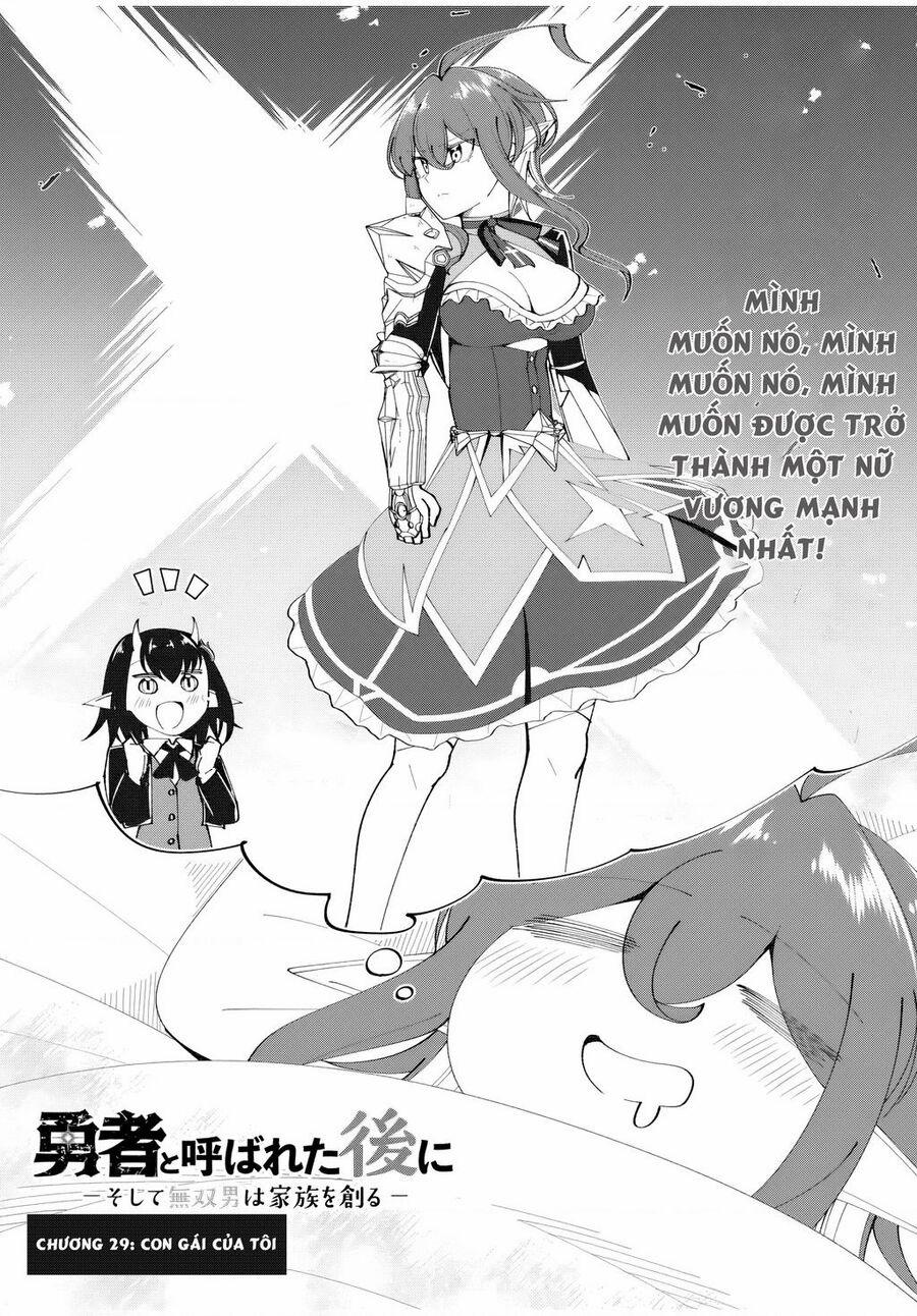 Yuusha To Yobareta Nochi Ni: Soshite Musou Otoko Wa Kazoku Wo Tsukuru 29 trang 4