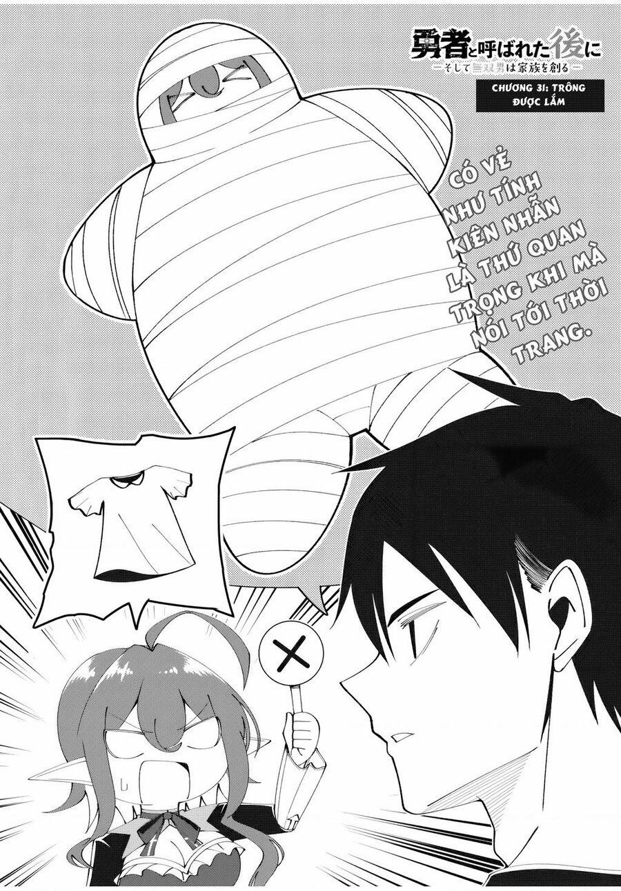 Yuusha To Yobareta Nochi Ni: Soshite Musou Otoko Wa Kazoku Wo Tsukuru Chuong 31 trang 3