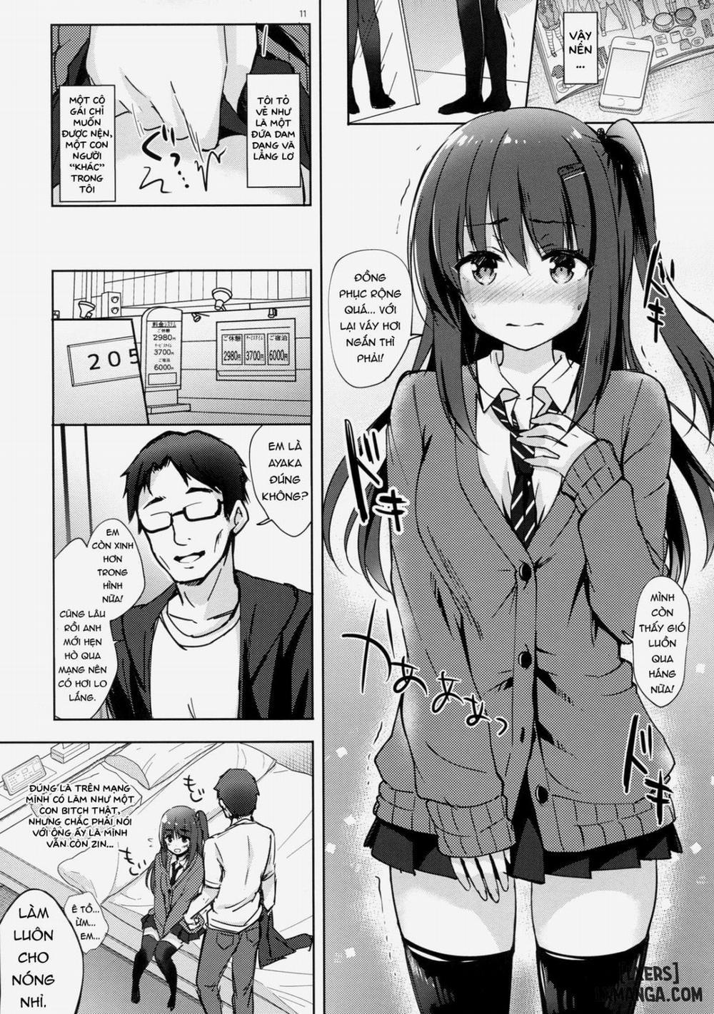 Yuutousei Ayaka no Uraomote Shojo Bitch Hen Oneshot trang 9