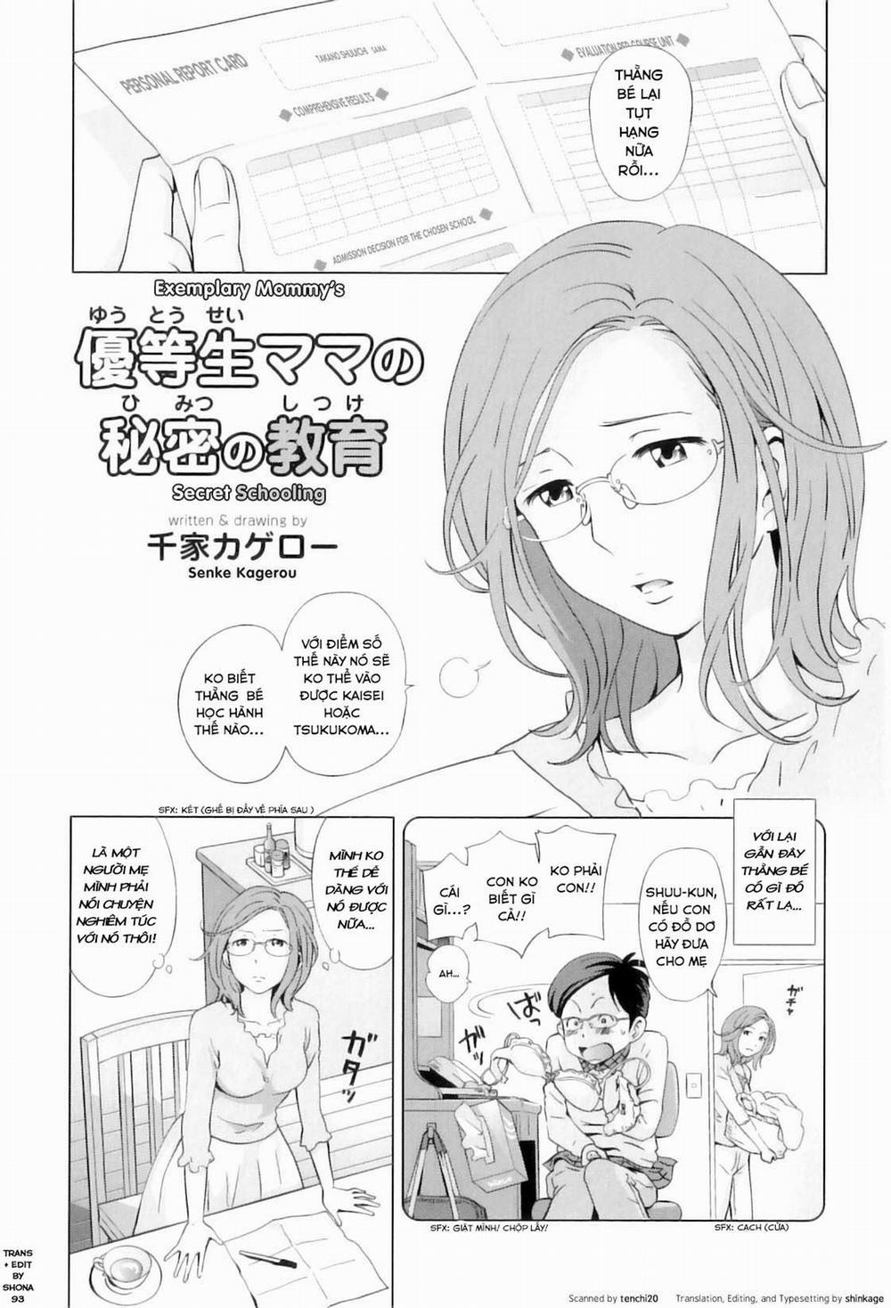 Yuutousei Mama No Himitsu No Shitsuke Oneshot trang 0