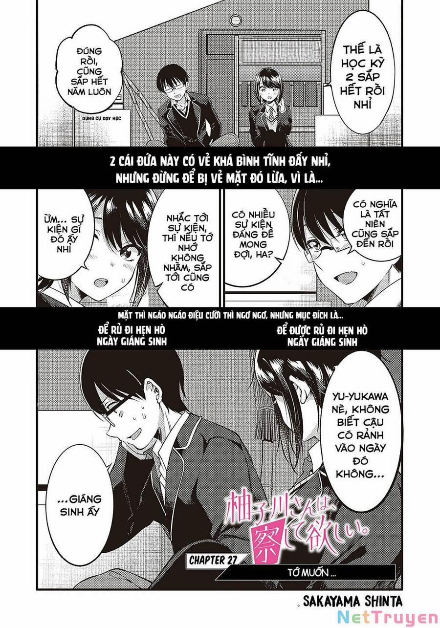 Yuzukawa-San Wa, Sasshite Hoshii 27 trang 1