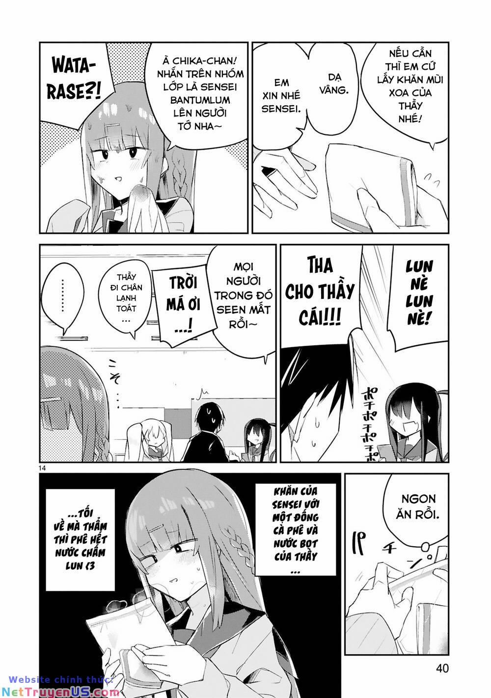 Zaako Zako Zako Zako Sensei (Sensei Tép Riu Tép Riu Tép Riu Tép Riuu) 3 trang 14