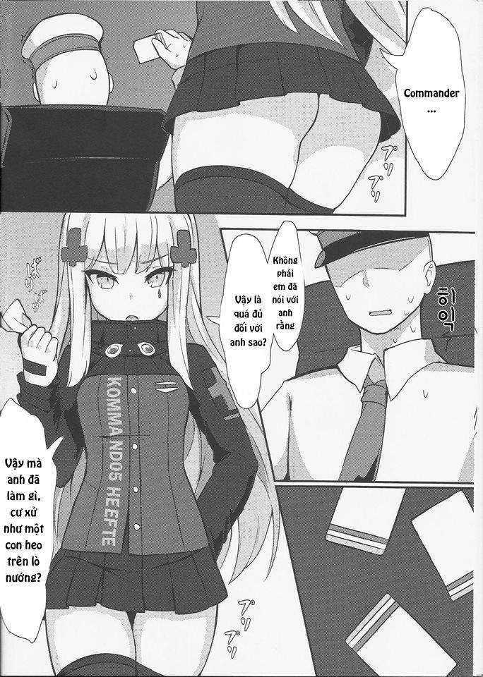 Zhi Hui Guan!! You Wo Zai Jiu Zu Gou Le (Girl's Frontline) Oneshot trang 6