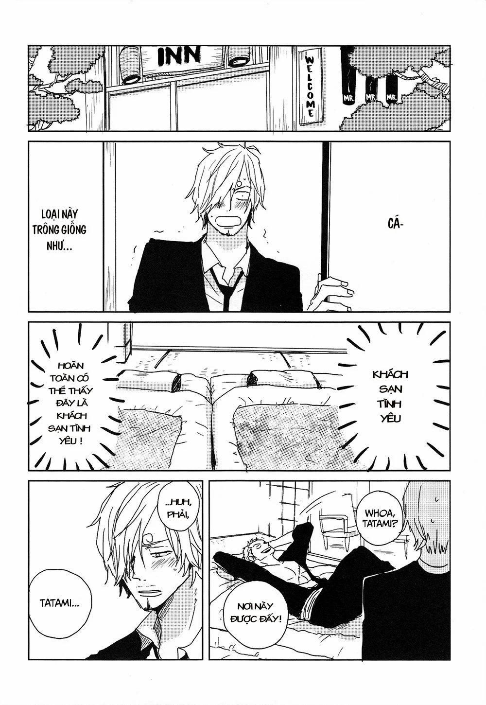 Zosan Doujinshi – One Piece 1 trang 2