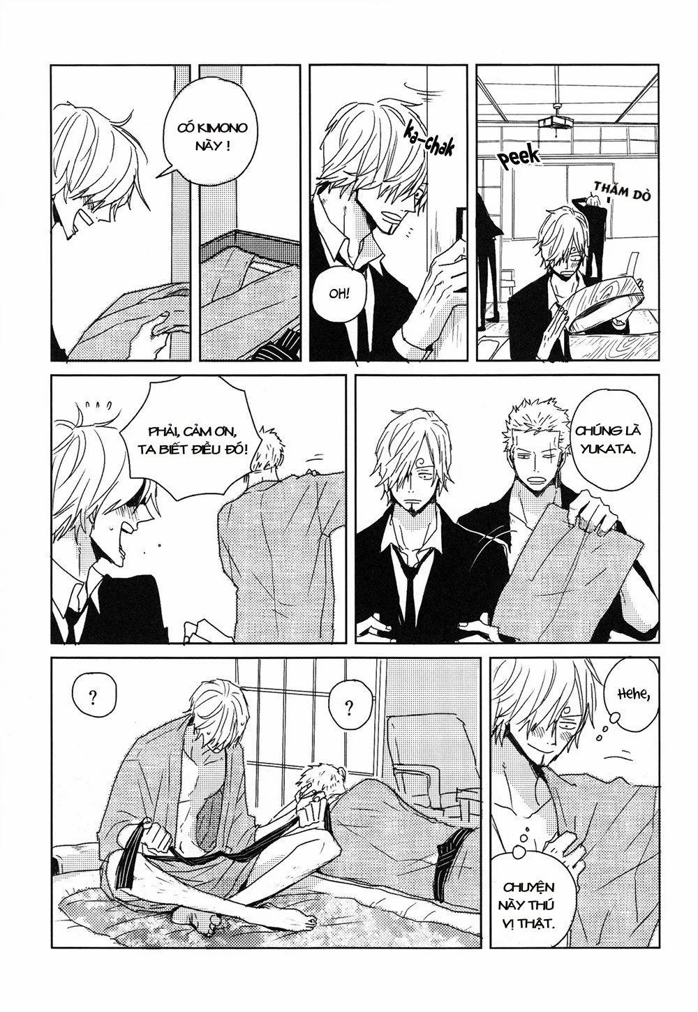 Zosan Doujinshi – One Piece 1 trang 3