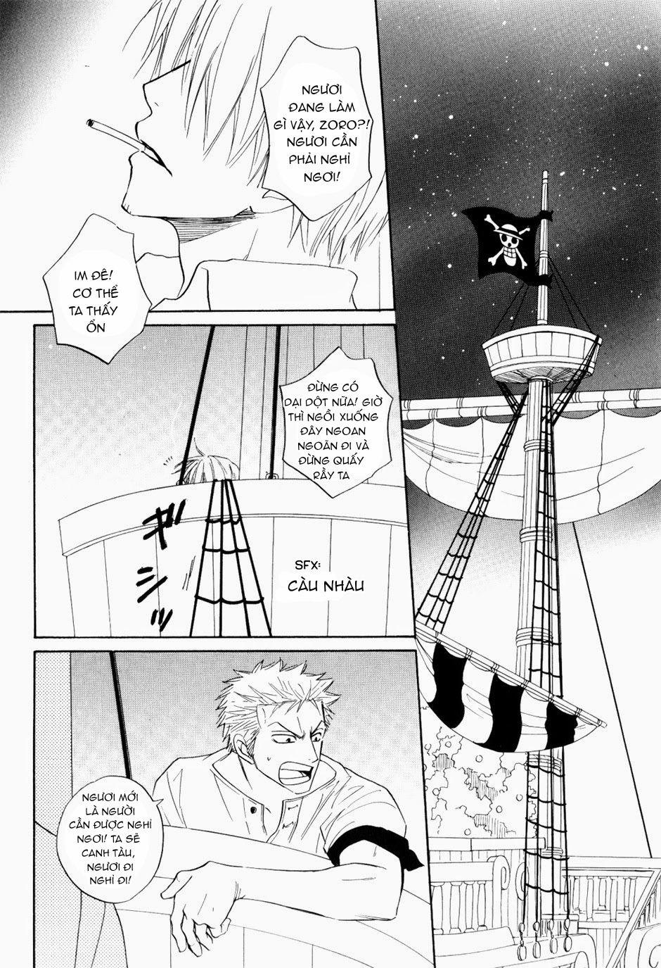 Zosan Doujinshi – One Piece 12 trang 57