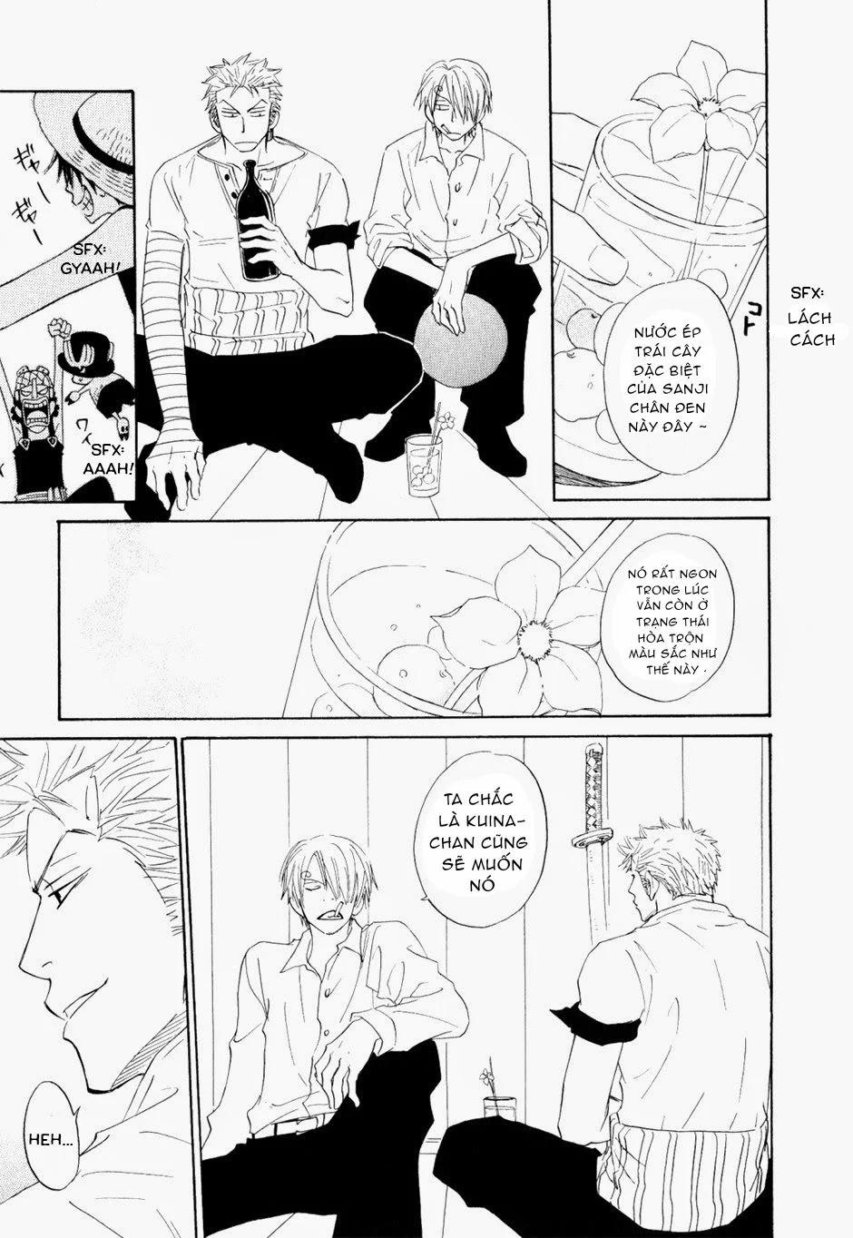 Zosan Doujinshi – One Piece 12 trang 68